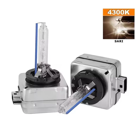 Tecnopoint D3S / D3R 4300K Sarı HID Xenon Ampul 2 Adet