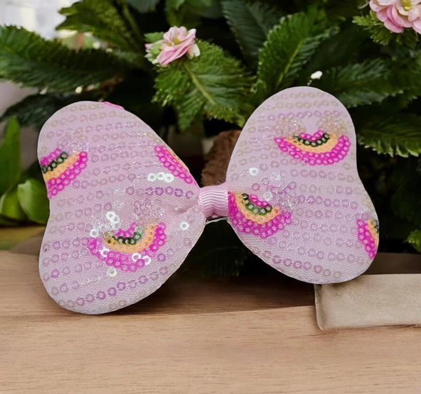 Fiyonklu Kız Çocuk Toka - Resim 8