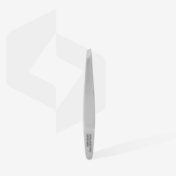 Staleks Expert Profesyonel Kaş Cımbızı Eğimli 4mm TE-62-4 - 3
