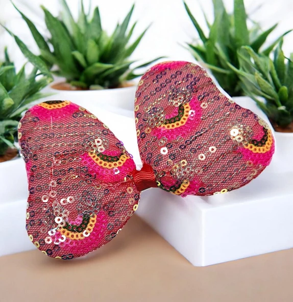 Fiyonklu Kız Çocuk Toka - Resim 12