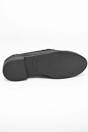 VENÜS 2455201K KISA TOPUK TOKALI LOAFER DERİ KADIN AYAKKABI - 8