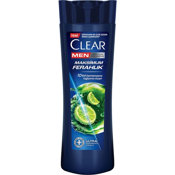 Clear Men Kepeğe Karşı Etkili Şampuan Maksimum Ferahlık 350 Ml - 2