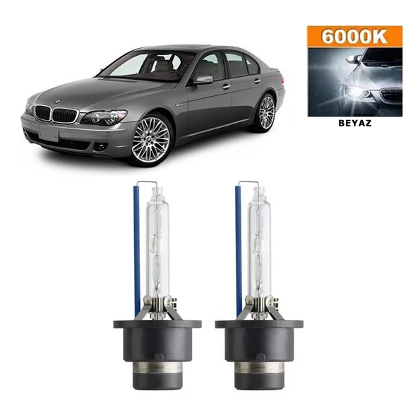 Jaguar XF 2008-2011 Xenon D1S / D1R 6000K Beyaz HID Xenon Ampul 2 Adet