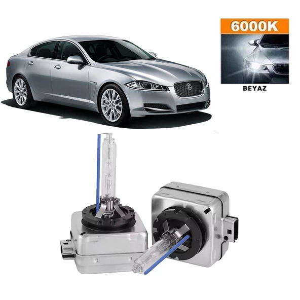 Jaguar XF 2012-2019 D3S / D3R 6000K Beyaz HID Xenon Ampul 2 Adet