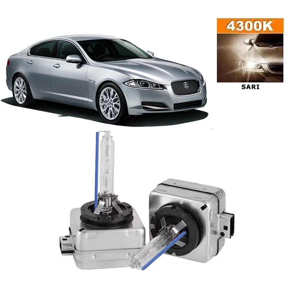 Jaguar XF 2012-2019 D3S / D3R 4300K Sarı HID Xenon Ampul 2 Adet