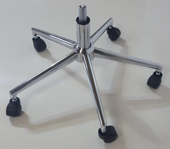 Ofis Koltuğu Ayağı+Teker+Krom Piston Ücretsiz Kargo