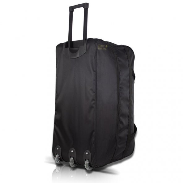 Tiger Hiking Big Travel 3 Tekerlekli Körüklü Orta Boy Kumaş Valiz Bavul Su Geçirmez 70x30x40+5cm - 6