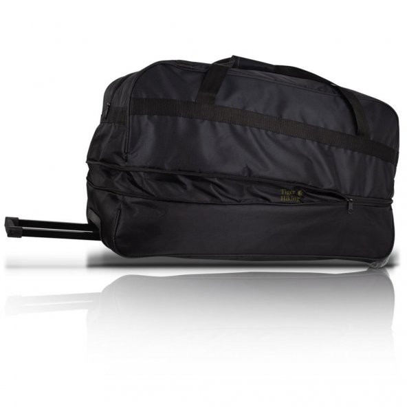 Tiger Hiking Big Travel 3 Tekerlekli Körüklü Orta Boy Kumaş Valiz Bavul Su Geçirmez 70x30x40+5cm - 7