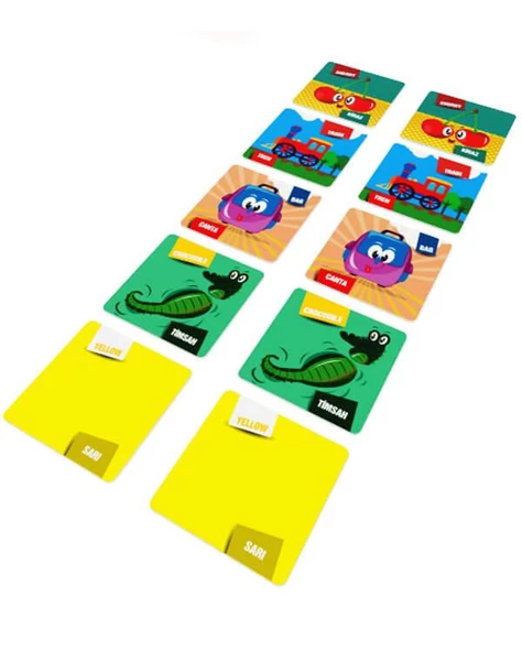 Hafıza Kartları Oyunu Ayben ile Oyun - 3