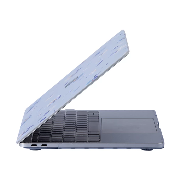 Macbook Pro 13inç Kılıf M1-M2, Flower04 (Type-c'li Model)A2338 A2289 A2251 A1706-08 A1989 A2159 ile Uyumlu - 10