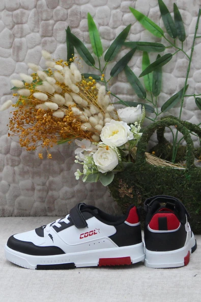 Fort Cool Max Kırmızı Rahat Anatomik Sneaker Erkek Çocuk Ayakkabı - Resim 4