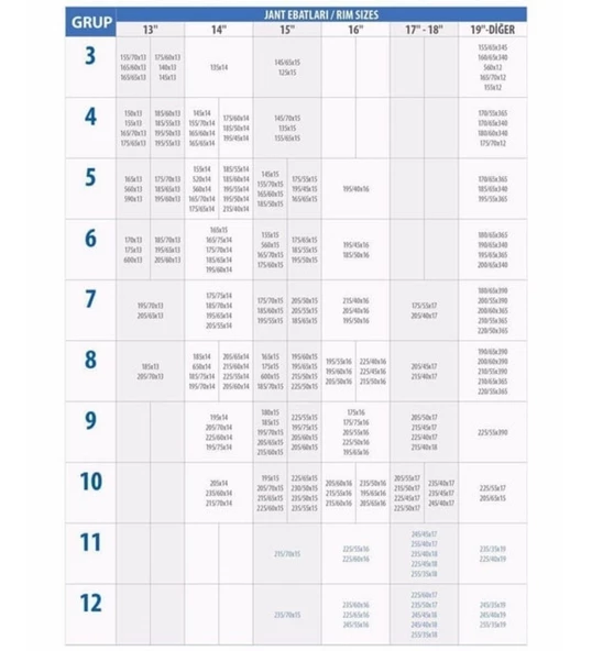 175/75x16 Ebatlarına Uyumlu Takmatik X tipi Kar Patinaj Zinciri Mefatech - Resim 3