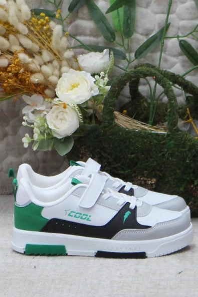 Fort Cool Max Yeşil Rahat Anatomik Sneaker Erkek Çocuk Ayakkabı ürün görseli