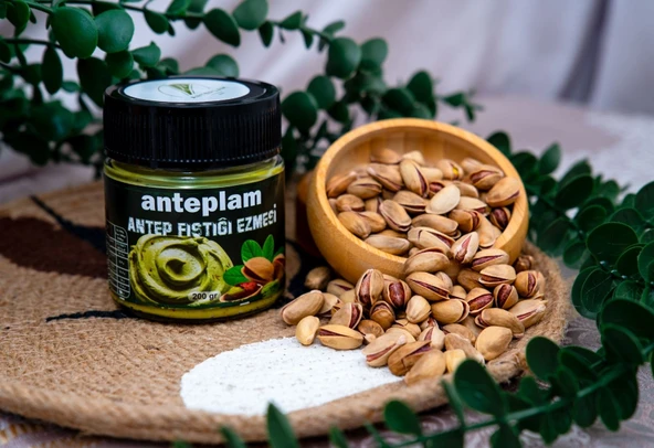 %50 Fıstıklı Antep Fıstık Ezmesi Kahvaltılık ve Dubai Çikolatasına Özel 200 Gr. - 3