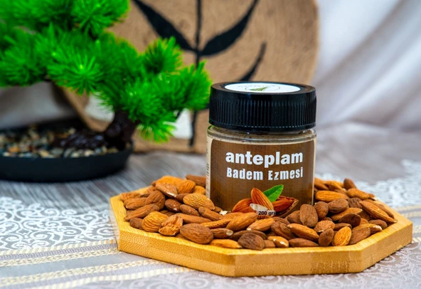 %50 Bademli Badem Ezmesi Kahvaltılık Katkısız ve Doğal 200 Gr. - 5