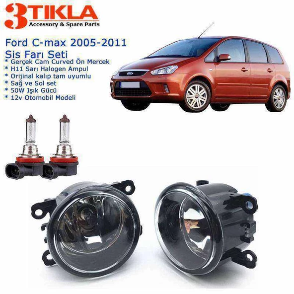 C-Max 2011 Sis Farı Set  Oem:  8200074008