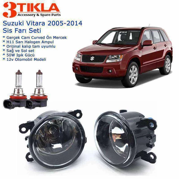 Suzuki Vitara 2006 Sis Farı Set  Oem:  8200074008