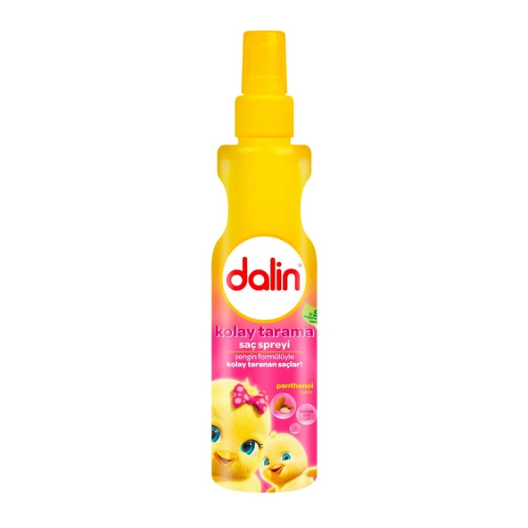 Dalin Kolay Saç Tarama Spreyi 200ML Badem Özlü (5 Li Set) - 2