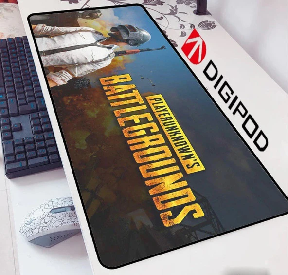 digipod pugb Dikişli Kaydırmaz Taban Speed Mouse Pad Oyuncu Gaming 90x40 Mousepad - 2