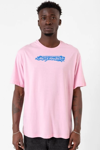 Need For Speed Most Wanted Pembe Erkek Oversize Tshirt ürün görseli
