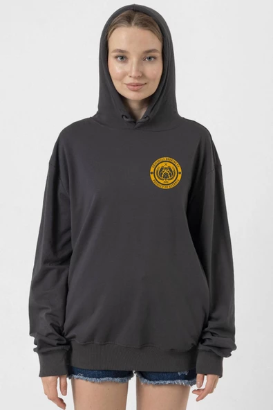 He Man Grayskull Brewing Co Logo Füme Kadın 2ip Kapşonlu