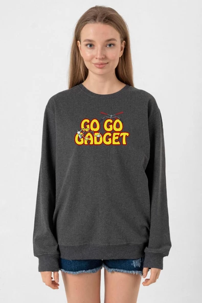 Inspector Gadget Go Go Gadget Füme Kadın 2ip Sweatshirt ürün görseli