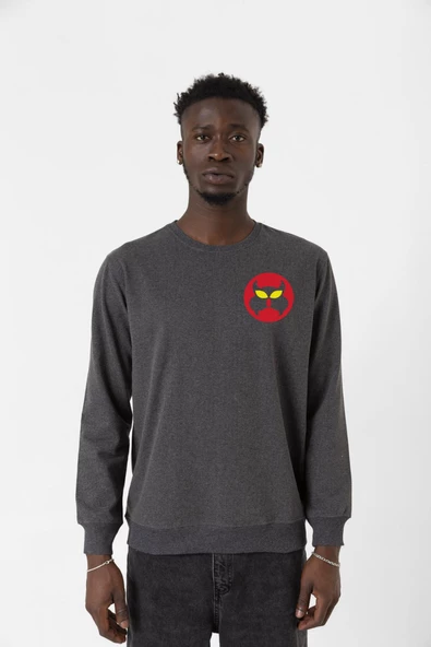 Inspector Gadget Mad Füme Erkek 2ip Sweatshirt