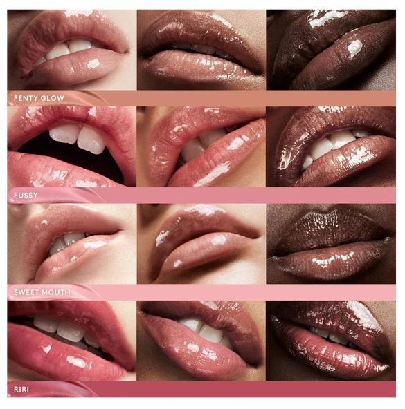 FENTY BEAUTY Gloss Bomb Universal Lip Luminizer Fenty Glow Riri - Shea Yağlı Dudak Parlatıcı 5.5 ml - 2