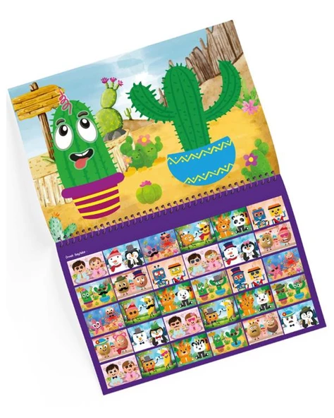 Tükenmeyen Sticker Kitabım Yükselen Zeka - Resim 4