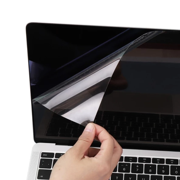 Macbook Pro 16 inç Ekran Koruyucu Parlak Anti Scratch A2141 Modeli (2019 Yılı Üretimi) ile Uyumlu