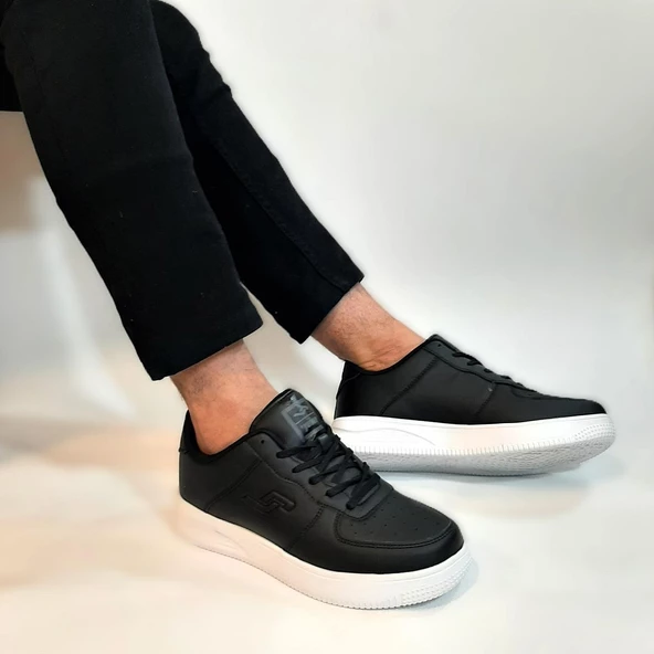 Jump 21516-22233 Siyah-Beyaz Memory Hafif Rahat Spor Ayakkabı - Resim 3