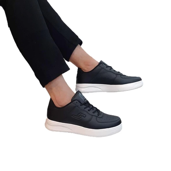 Jump 21516-22233 Siyah-Beyaz Memory Hafif Rahat Spor Ayakkabı - Resim 4