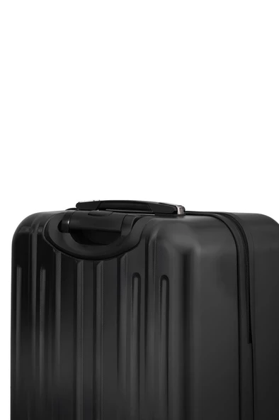 Kabin Boy %100 Polikarbon Valiz Parlak Siyah 1810 - 8