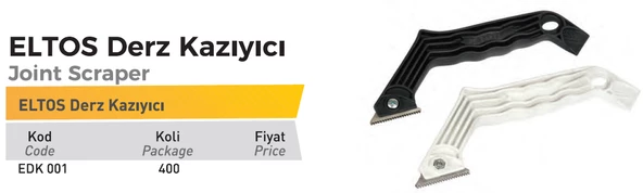 Eltos Derz Dolgu Kazıyıcı Derzmatik Derz Kazıma Bıçağı - Resim 2