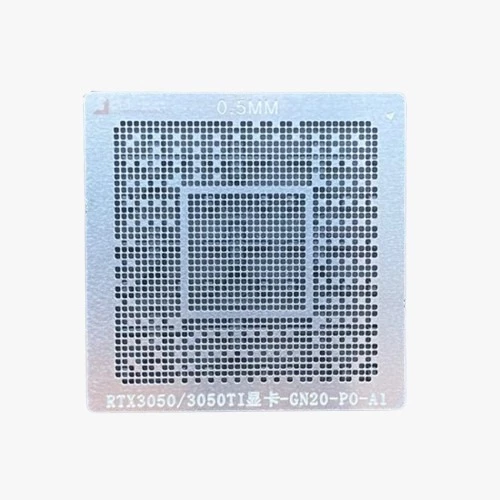 KALIP STENCİL RTX3050 RTX3050TI GN20-P0-A1 GN20-P1-A1 0.5 MM ürün görseli