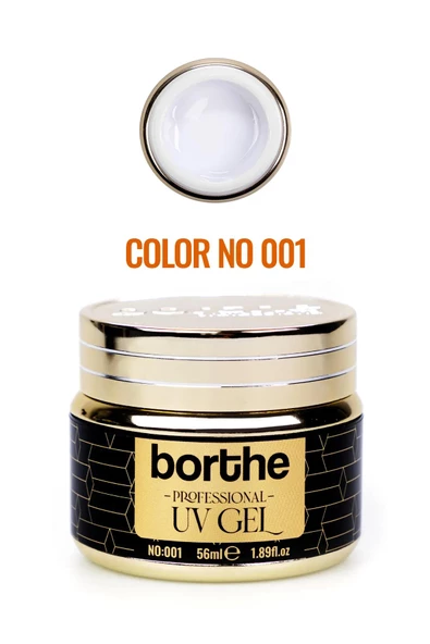 Fontenay Borthe Protez Tırnak Jeli - Builder Gel 56ml No:001 - 1