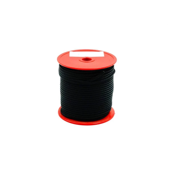 Mol Halat Siyah Kırcala İpi 1kg  4mm