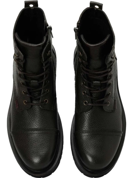 LUMBERJACK JACK 4PR KAHVE HAKİKİ DERİ COMFORT CASUAL ERKEK DERİ BOT - 6