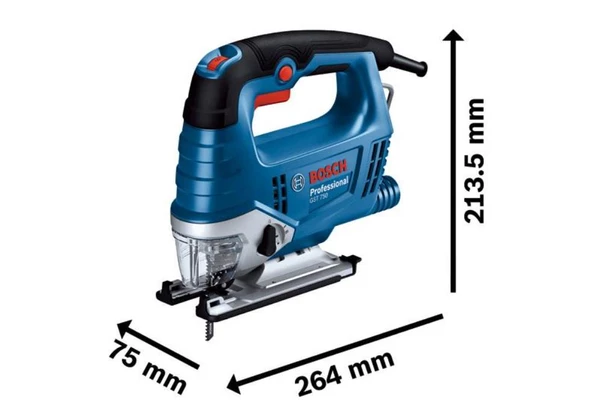 Bosch GST 750 Professional Dekupaj Testere 520w - 2