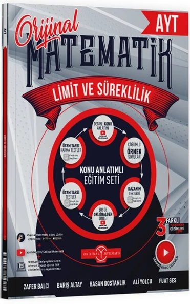 Orijinal Yayınları AYT Matematik Limit ve Süreklilik