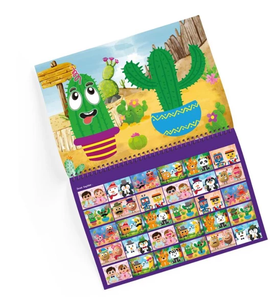 Y.Z. Tükenmeyen Sticker Kitabım Eğlenceli Yüzler ( 100 Tekrar Tekrar Kullanılabilen Sticker ) - 2