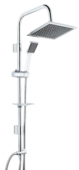 Tema Rain Pratik Quadro Tepe Duş Seti