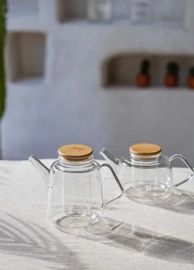 The Mia Bambu Kapaklı Süzgeçli Demlik 800 ml SSE0021 - 3