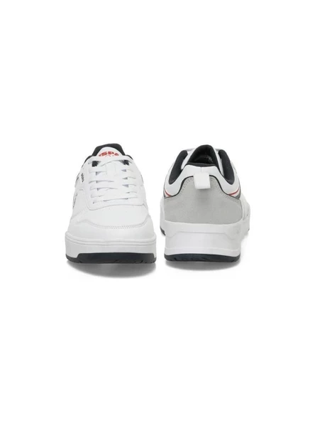U.S.POLO ASSN AUSTIN 4PR BEYAZ LACİVERT COMFORT CASUAL SPOR AYAKKABI - 6