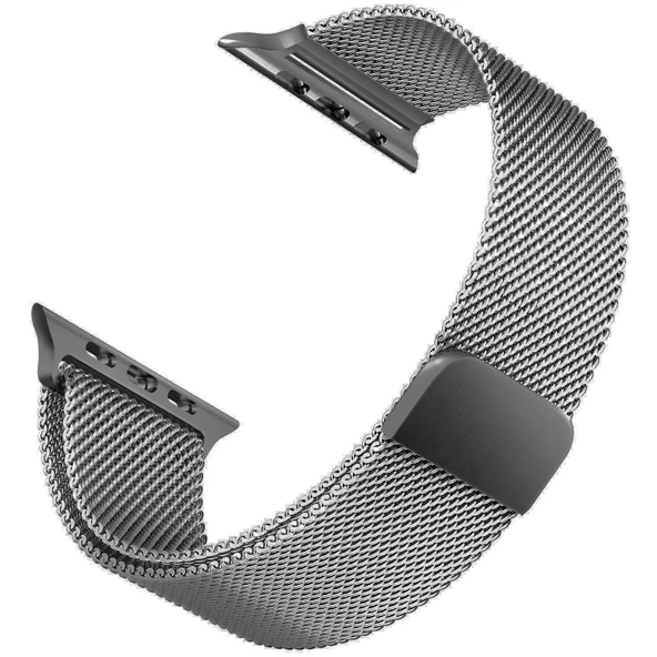 Microsonic Apple Watch 8 42mm Milanese Loop Version 3 Kordon gümüş