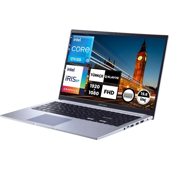 Vivobook 15 Intel Core I5-1235U 16GB 1tb SSD 15.6" Fhd Freedos Taşınabilir Bilgisayar X1502ZA-EJ1068005 - 3