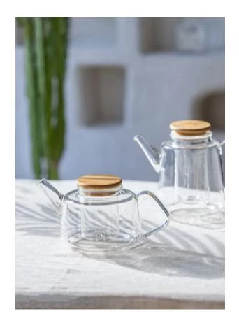 The Mia Bambu Kapaklı Süzgeçli Demlik 600 ml SSE0020 - 2