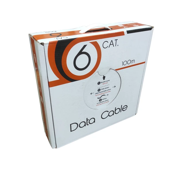 Emba Multi Color 100mt Cat-6 24 AWG Kablo - 2