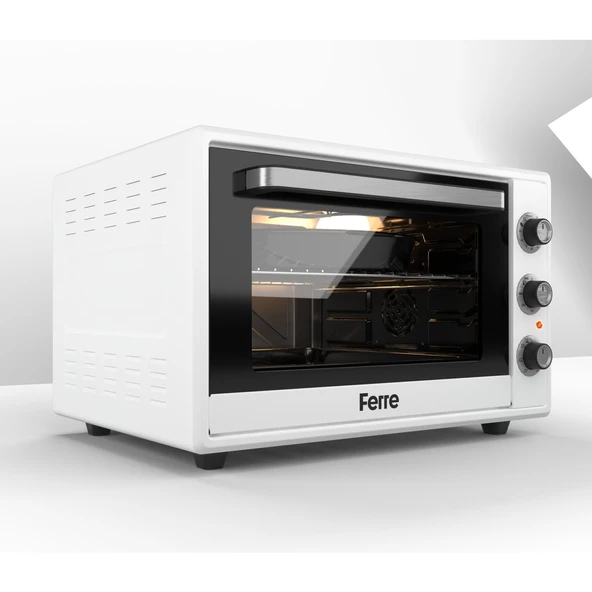 Ferre 60-630 ml Beyaz 60 lt Mini Fırın - 6