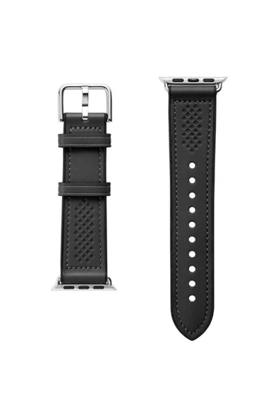 Spigen Watch 45mm / 44mm / 42mm (Seri 1/2/3/4/5/6/SE/7 ile Uyumlu) Kayış Kordon Retro Fit Black 062MP25079 - 7